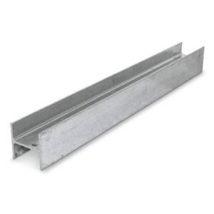 Galvanised Steel H Channel 75mm